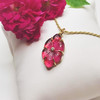 北京仓｜Leticia Ponti-Collier Camila-玫瑰色碧玺 水晶 花朵 项链［法国设计师］ 商品缩略图0