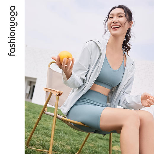 凡圣瑜伽简约宽松防晒外套F14805 商品图6