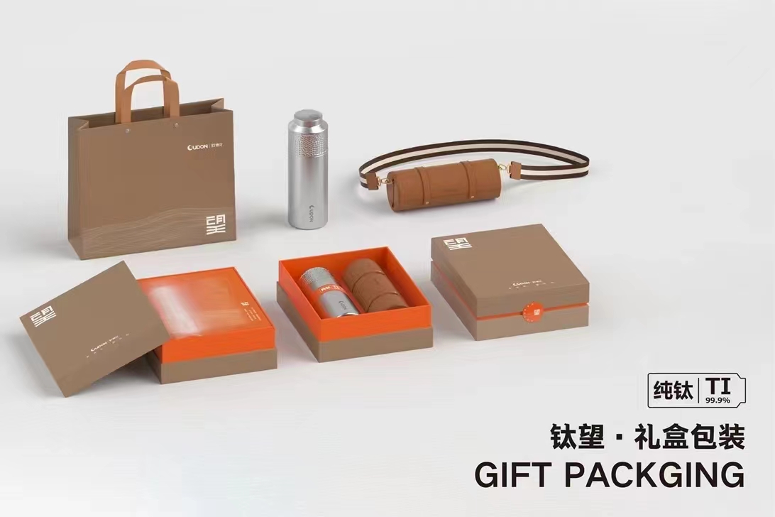 望纯钛焖茶杯（礼盒装）