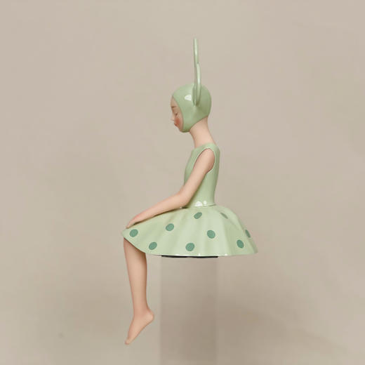 兰苕波点-坐姿-然女孩 商品图5