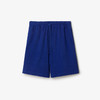 BURBERRY 巴宝莉 男士马术骑士徽标印花棉质休闲短裤 蓝色 8081240 B7323 商品缩略图0