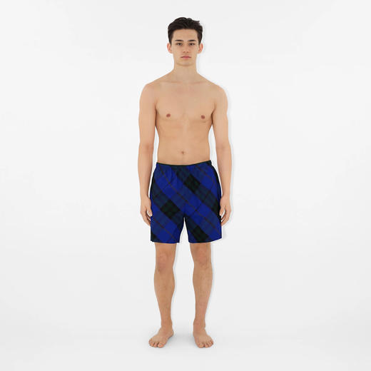 BURBERRY 巴宝莉 男士格纹游泳裤 格子 8083160 B7369 商品图1