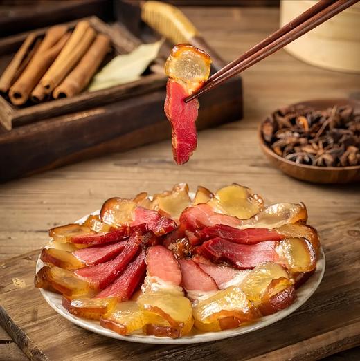 芷江安哥土猪腊肉500g装  无激素无饲料喂养 商品图0