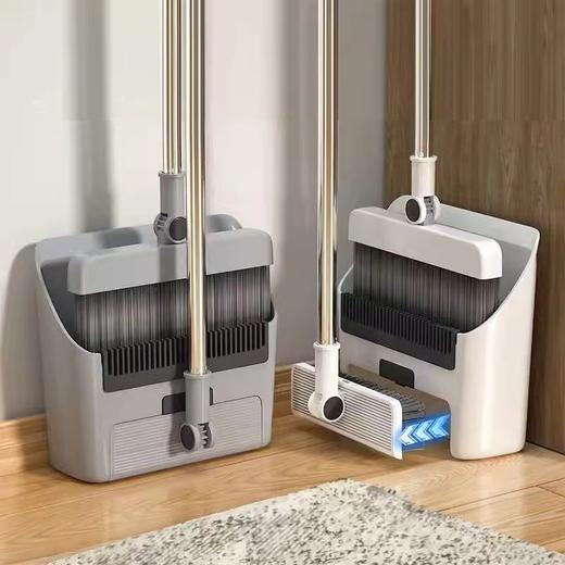 新款扫把套装扫地扫帚簸箕套装家用笤帚垃圾铲三合一地板刷组合 商品图1