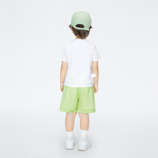 男童棉麻混纺短裤裤子新款安奈儿童装实体店同款XB426583 商品图5