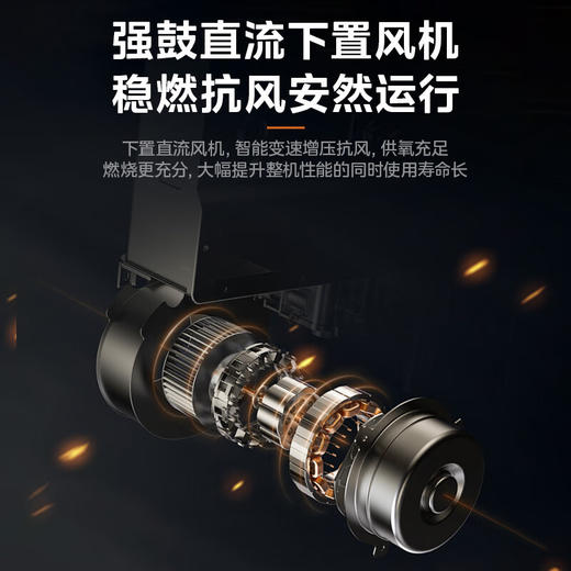 美的（Midea）16升燃气热水器即热强排式双变频恒温双增压节能零冷水下置风机家用洗澡速热 JSW30-GT164 商品图2