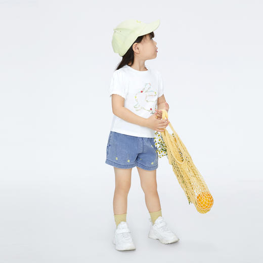 女童牛仔短裤新款安奈儿童装实体店同款XG426598 商品图5