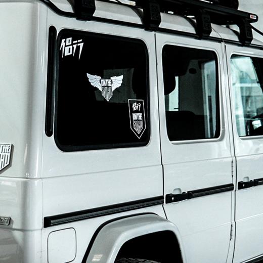 侣行 LOGO转印贴纸 不留胶防水防晒车身车窗贴 办公室玻璃贴纸 商品图1