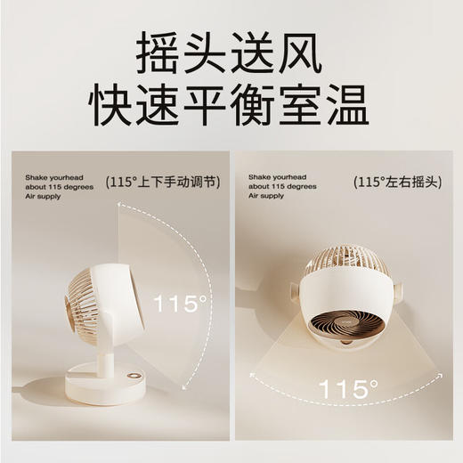 向物（SOTHING） 桌面循环扇-漩凉 商品图2
