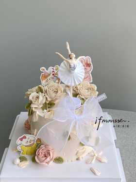 「女士」红丝绒 芭蕾舞女孩