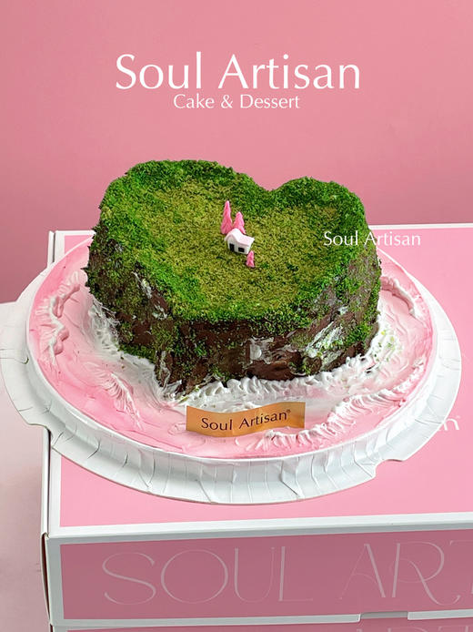 粉色海洋·岛屿微景观蛋糕3 商品图2