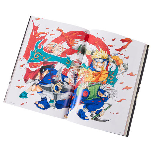 【中商原版】画集 UZUMAKI 岸本齐史画集 火影忍者首本画集 NARUTO 集英社 漩涡鸣人 宇智波佐助 日文原版画集 商品图4