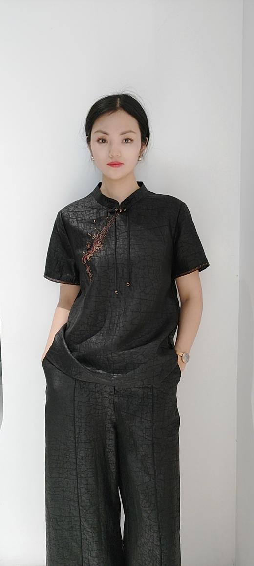 488207香云纱九分阔腿裤 商品图12