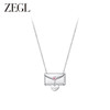ZEGL设计师925银小情书系列告白信封项链女款2024高级感锁骨颈链 商品缩略图3
