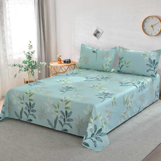 【紫韵家纺】紫韵 “晨慕”全棉斜纹四件套 ZY-TG1660 被套 200*230cm 商品图0