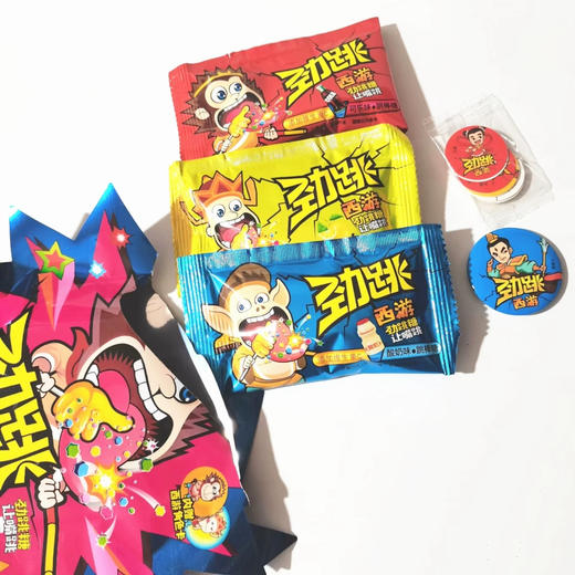 索劲榴莲味跳跳糖30g 商品图5