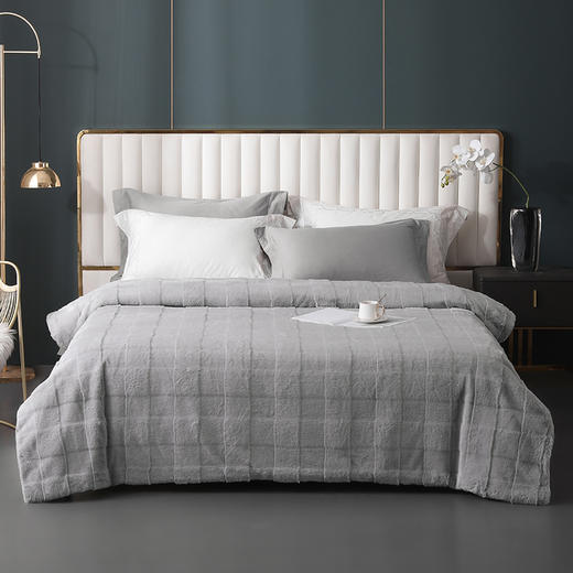 内野    兔兔绒多功能毛毯    HU-HY03T16 商品图1