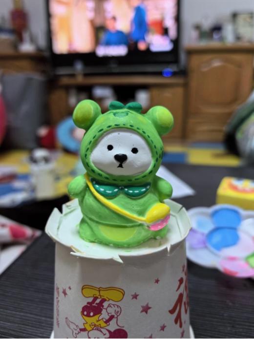 🌷【背包熊石膏娃娃50件套 】✅艺术涂鸦可以提高小宝贝的审美能力👊 ✅操作简单，💕动手动脑的同时又锻炼了耐心✨ 商品图8