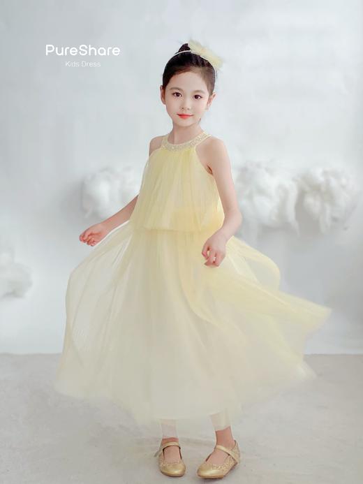 【云优选】PureShare 蓬纱馆 2024深圳少儿时装周同款 琉光礼服裙 商品图0