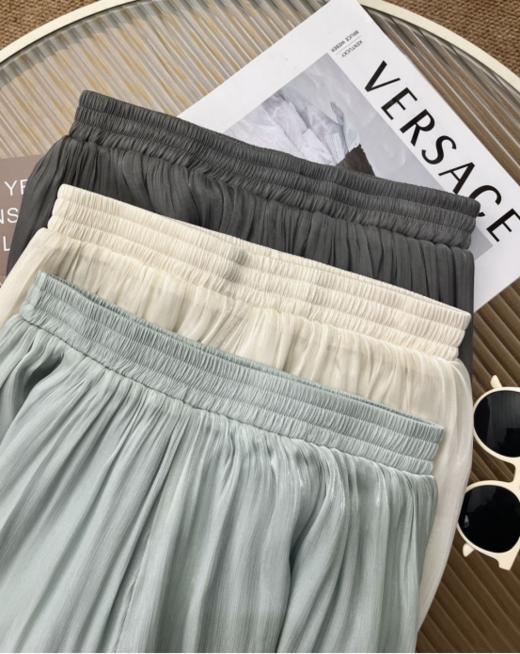 🌷【国风杨柳皱流光空气防晒裤裙裤】✅精选流光杨柳皱面料，久穿光泽度不变！💥 💥 商品图4