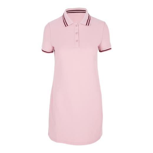 欧芮儿夏装2019新款女装简约百搭polo连衣裙中长款气质显瘦女裙 商品图3