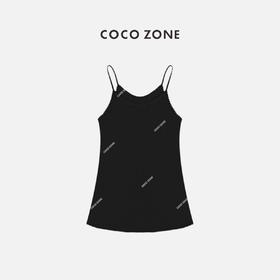 COCO ZONE 2023新款时尚夏季打底修身吊带背心 23C18307