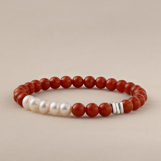 【经典】南红玛瑙珍珠手串 颗颗精选 匠心品质 商品图1