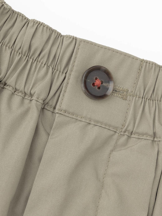 COCO ZONE夏季松紧腰半身裙纯色百搭显瘦A字裙CC1B1252 商品图5