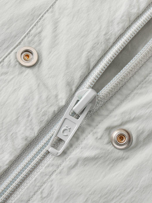 COCO ZONE简约短款立领外套下摆抽绳设计感上衣24C10363 商品图5