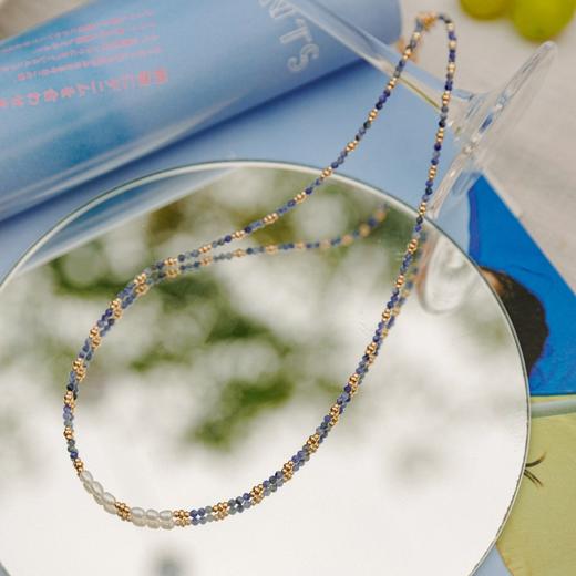 Amber Lollipop	蔚蓝系列宝石串珠项链【缺】 商品图2