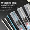 酒店宾馆100支一次性秸秆牙刷牙膏旅行二合一套装 商品缩略图5
