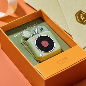 猫王收音机猫王音响 原子唱机便携式复古蓝牙音箱户外迷你小音响七夕情人节礼物