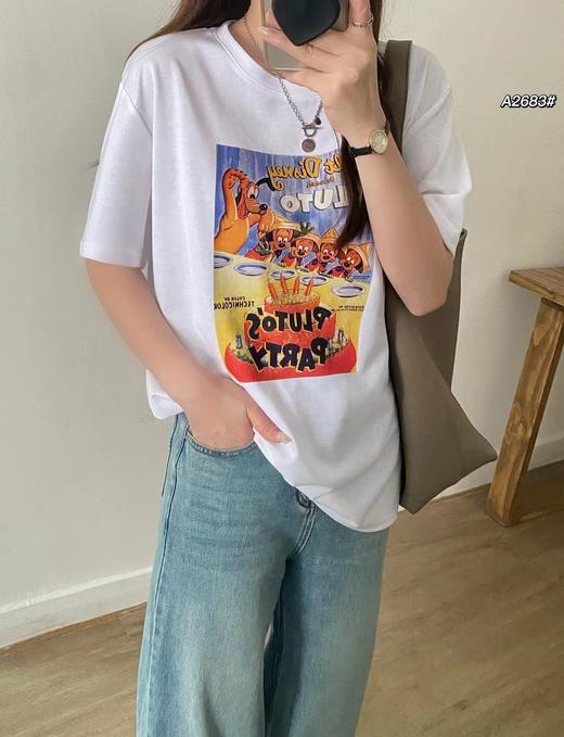 女圆领短T2683 商品图2