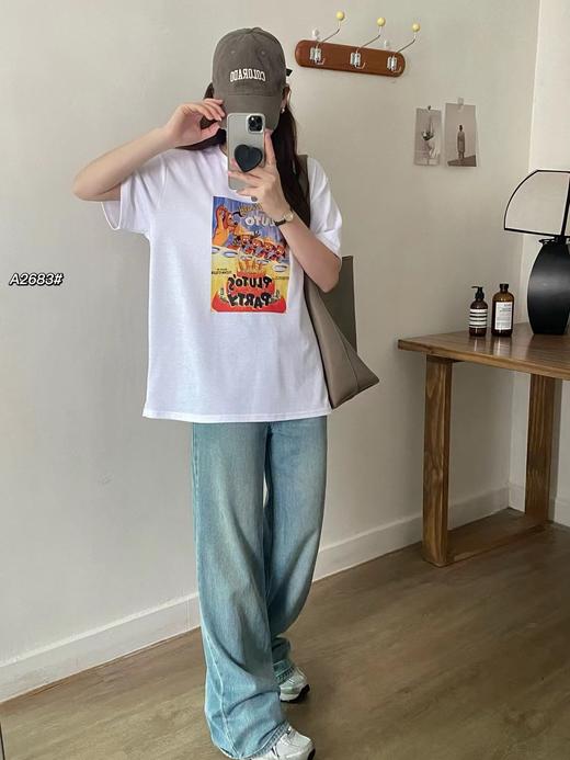 女圆领短T2683 商品图3