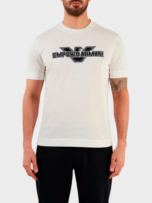【特惠秒】EMPORIO ARMANI 安普里奥·阿玛尼 男士无褶针绣logo百搭舒适全棉短袖 11182 商品图7