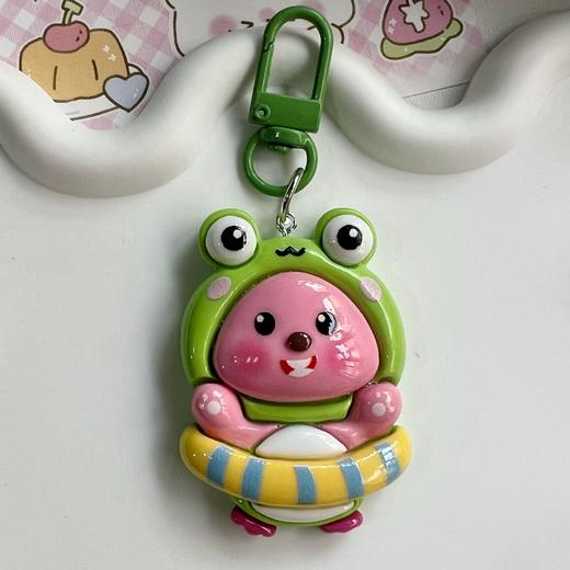 <有书独家>【甜美可爱！Loopy立体钥匙扣】甜美少女闺蜜情侣，可爱萌物海鲤立体变装钥匙扣，学生书包挂件配饰挂饰Y 商品图5