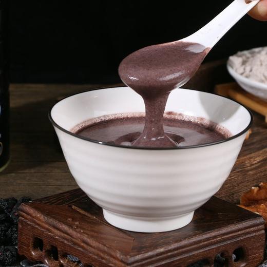 【活力不掉线！黑芝麻核山药代餐粉】黑芝麻粉核桃桑葚粉 五谷代餐粉 早餐下午茶宵夜代餐无负担中老年人健康进口Y 商品图2