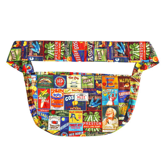 HUJI祤集Hobo斜挎包插画复古标签 商品图9