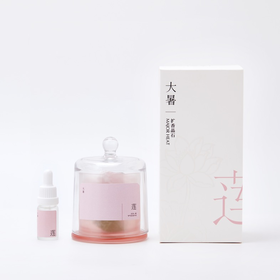 节气盒子四季流心扩香晶石-莲