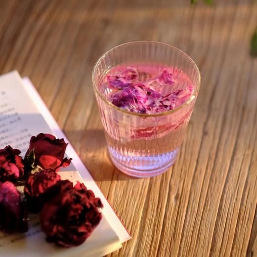 【斌哥优选】墨红玫瑰花茶，冻干技术，保留95%的活性营养。养颜，高花青素。顺丰发货。 商品图1