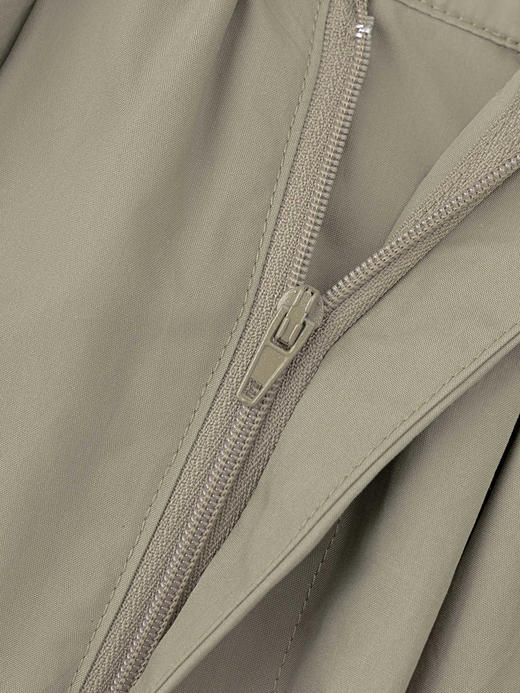 COCO ZONE夏季松紧腰半身裙纯色百搭显瘦A字裙CC1B1252 商品图6