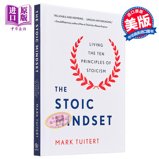 预售 【中商原版】斯多葛主义心态 践行十项原则 The Stoic Mindset 英文原版 MARK TUITERT 速滑运动员的制胜法则 商品图0