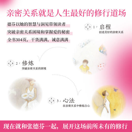 【张德芬新书】活出你想要的亲密关系下单即享张德芬老师原创IP手绘贴纸 商品图2