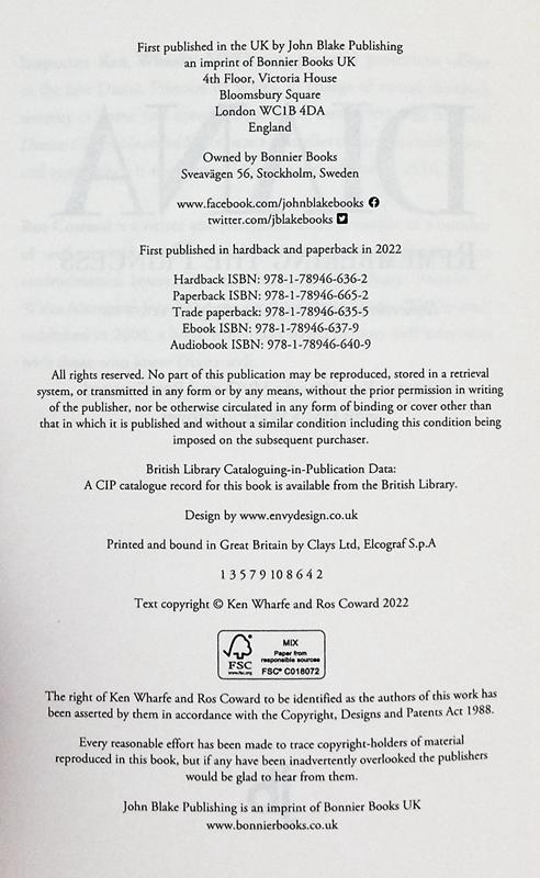 【中商原版】戴安娜 纪念王妃 她去世二十五年后对她生活的反思 Diana Remembering the Princess 英文原版 Ken Wharfe 商品图4