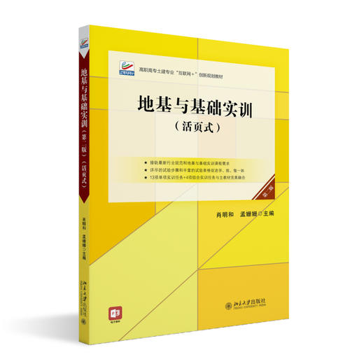 地基与基础实训（第二版） 肖明和 孟姗姗 主编 北京大学出版社 商品图0