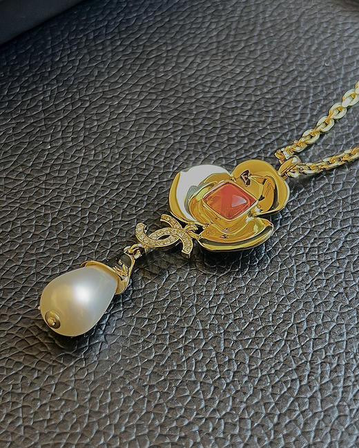 现货 THS 5.18-无 香家 金色山茶花系列 花朵造型设计饰品  CU1180 商品图10