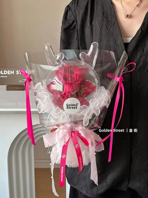 【亚克力波波球】圆形甜蜜星球/水晶龙宝（直径20公分） 商品图9