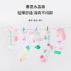 【19.9/5双】玻璃丝儿童袜子夏季新款 韩版卡通樱桃水晶丝薄款儿童中筒袜聚 商品缩略图2