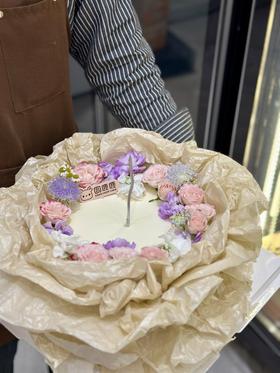 鲜花 花束蛋糕 定制款 