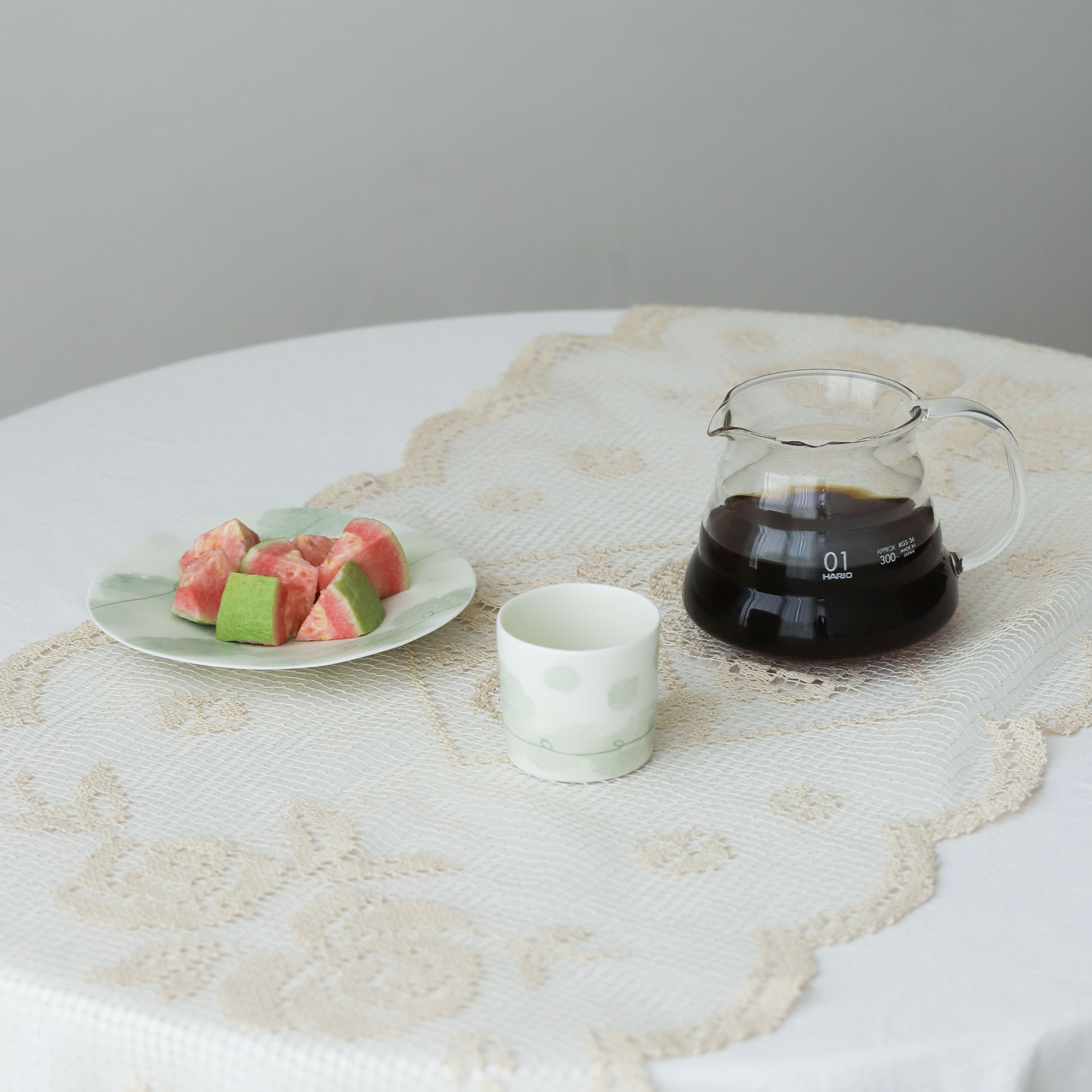 田园 手握杯 马克杯盘杯垫 春天釉色 瓷器